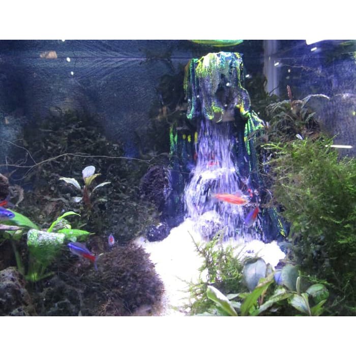 Tebing Air Terjun Pasir Aquarium Lengkap Tinggal Pasang/Miniatur Air***TOP