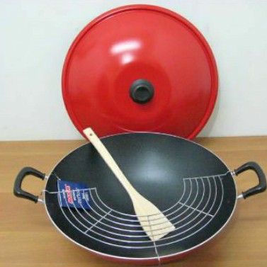 MAXIM CHEF WOK 40 CM | WAJAN MAXIM TUTUP 40CM