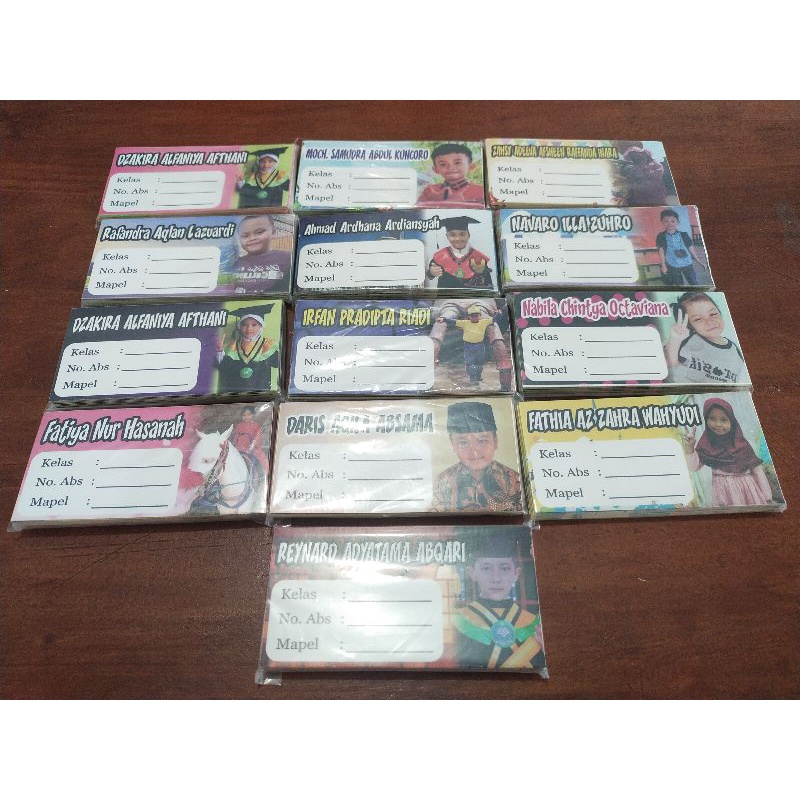 

(ISI 30) Stiker Label Buku Anak