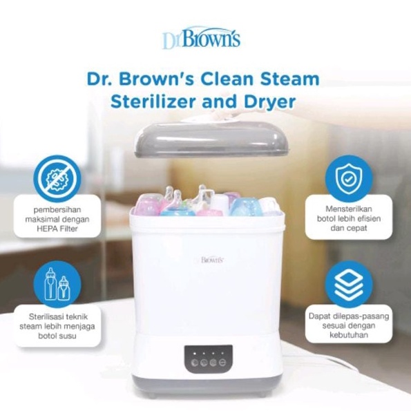 DR. BROWN’S Clean Steam Sterilizer And Dryer