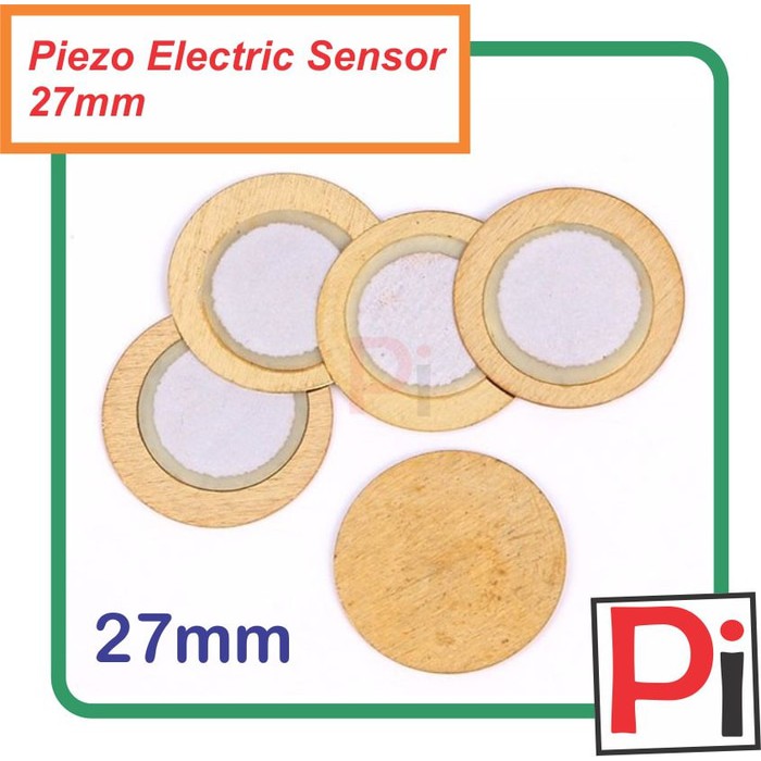 Piezoelectric Piezo Sensor 27mm 27 mm