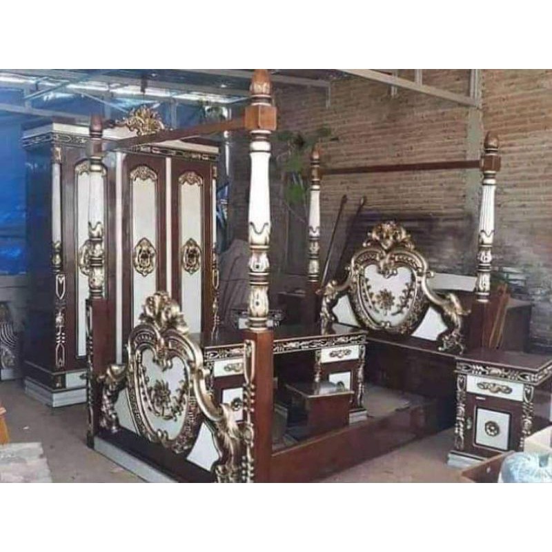 set kamar/set hantaran model CINTA../set kamar jati jepara