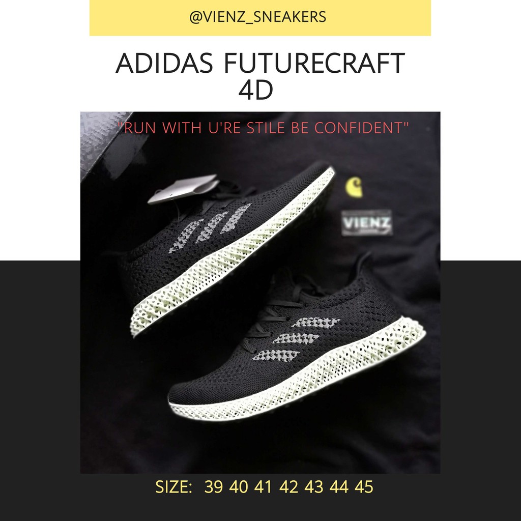 Adidas Alphaedge 4D Black - MIRRORED QUALITY