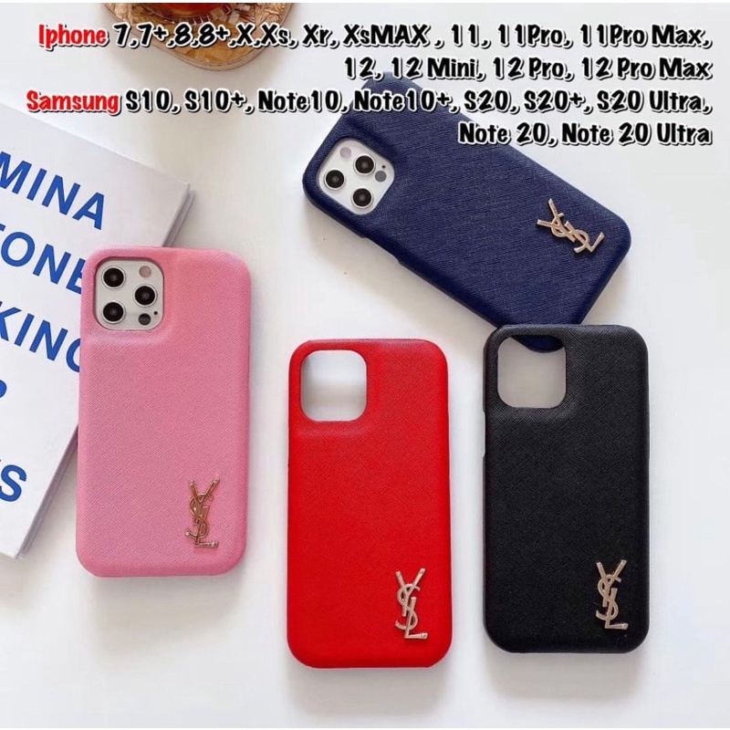 YSL CASE SAMSUNG S10 S10plus S20 S20plus S20ultra Note 10 Note10plus Note 20 Note 20ultra