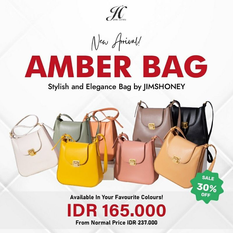 Tas Wanita Amber Bag Jim Honey Original