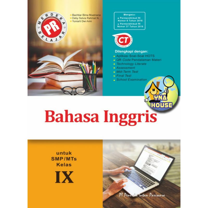 Buku LKS PR Bahasa Inggris SMP/MTs Kelas IX/9 Tahun 2020/2021 Intan Pariwara