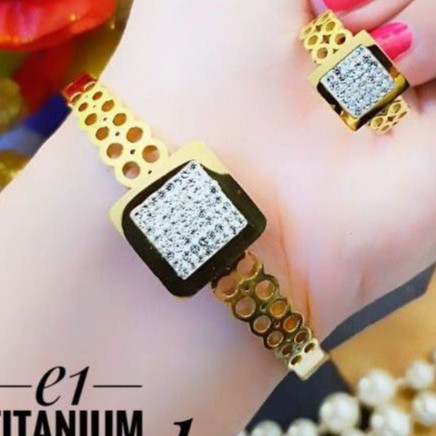 Gelang dan Cincin Titanium 1804p