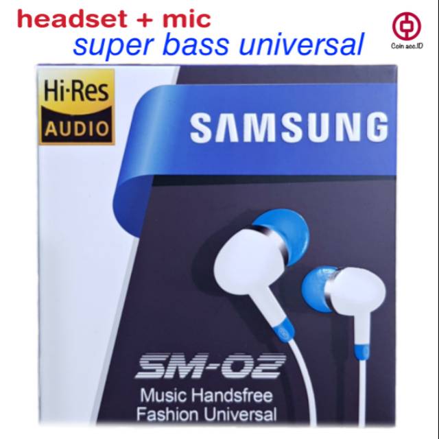 Headset/handsfree/SAMSUNG SUPER BASS universal android