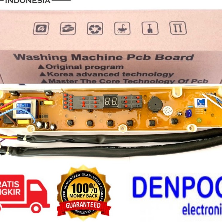 Modul Mesin Cuci Denpoo DWF-093B DWF-0933 DWF-093 pilar17