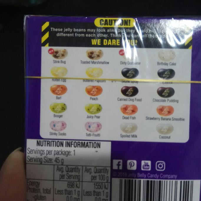 

Bean boozled permen rasa aneh