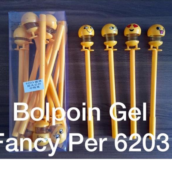 

Kekinian HARGA 1 LUSIN Spring Doll Pen, Bolpen per, ballpoint per lucu, blp fancy per emoticon kuning ...