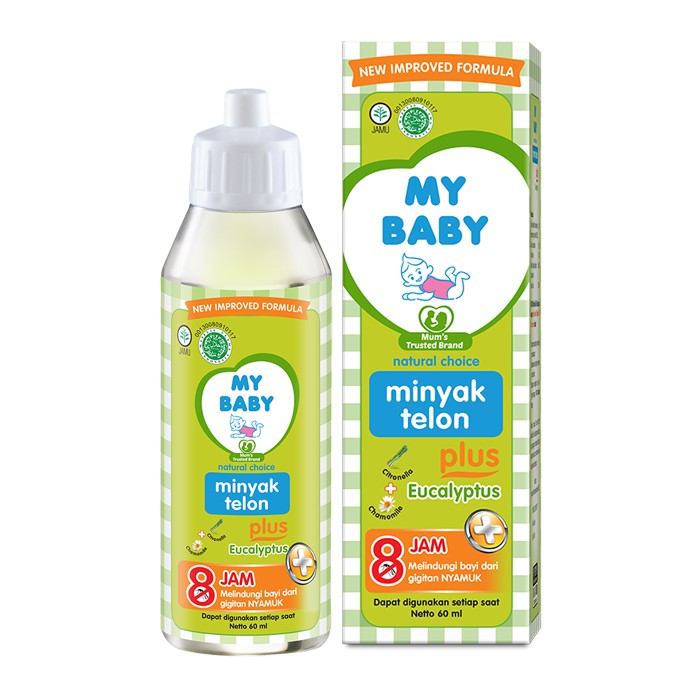 My Baby Minyak Telon Plus 85ml