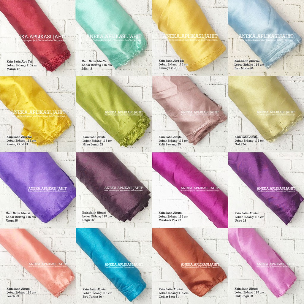 2 3 KAIN SATIN ABUTAI KAIN FURING TAS DOMPET KAIN 2 3 KAIN SATIN ABUTAI KAIN FURING TAS DOMPET KAIN