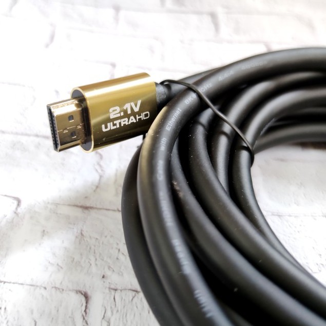 SKU-1259 KABEL HDMI 5M 8K V.2.1 ULTRA HD PREMIUM KABEL 5 METER