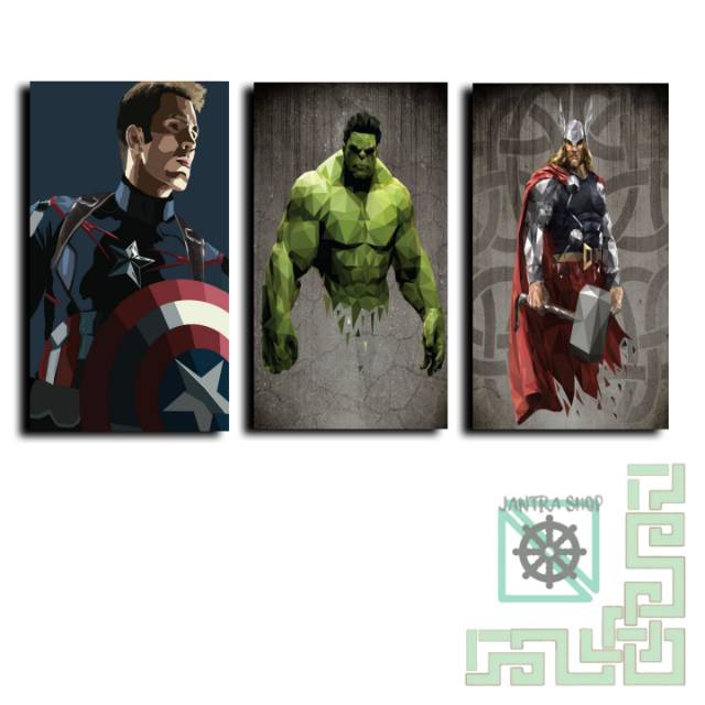Poster Kayu Mdf  9mm Avenger