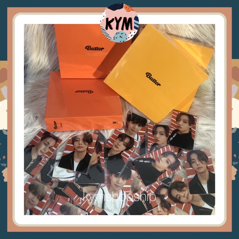 BTS PC BUTTER JAPAN FC CD SINGLES