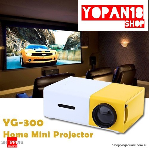 TERMURAH Proyektor Mini Led Projector Nano HD Proyektor Mini Yg300 Hdmi Usb Bioskop Rumah Vs Infocus