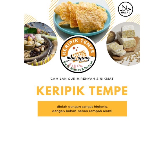 

Keripik Tempe Camilan