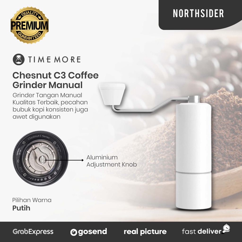 TIMEMORE CHESNUT C3 COFFEE GRINDER MANUAL | PENGGILNG BIJI KOPI