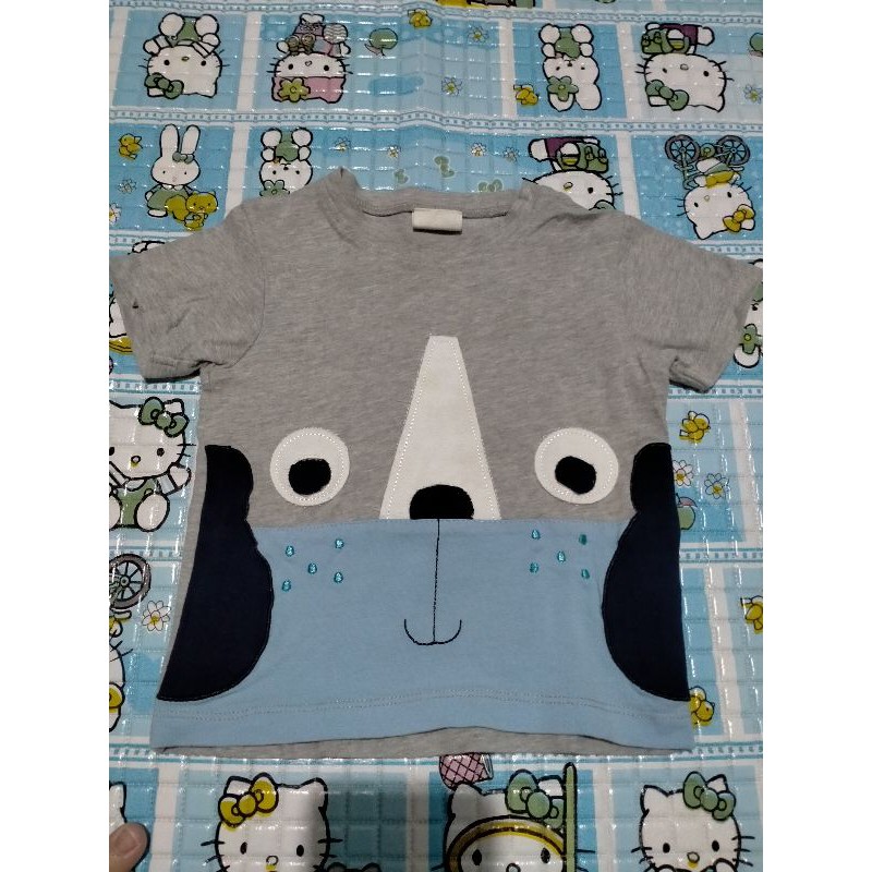 Preloved Zara Baby Preloved Kaos Zara Baby Cute Dog Zara Kids