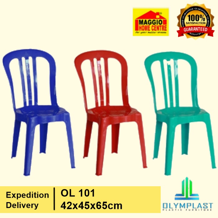 KURSI PLASTIK - KURSI PLASTIK SUSUN - KURSI SUSUN - KURSI KONDANGAN PLASTIK - OL 101 - OLYMPLAST