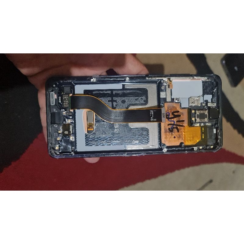 LCD Samsung S20 Plus, Minus Retak, TS Aman, FP aman