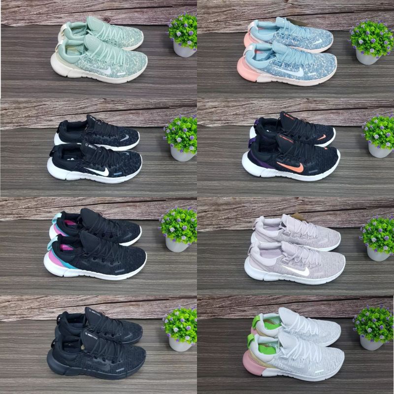 Nike Free Run 5 2021 Sneaker Olahraga Sepatu Pria Wanita