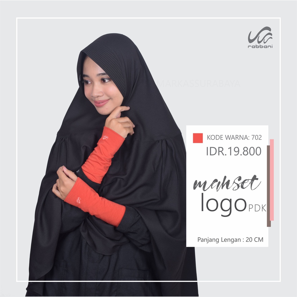 MANSET TANGAN KAOS LOGO PENDEK RABBANI