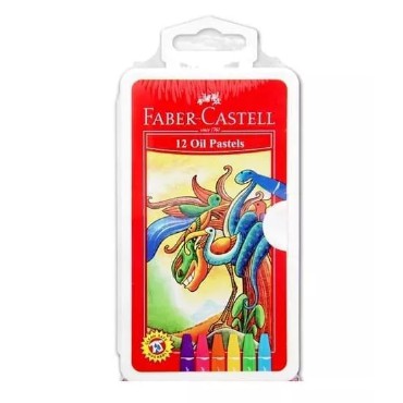 

Faber Castell Hexagonal Oil Pastel Set 12 / Crayon / Krayon