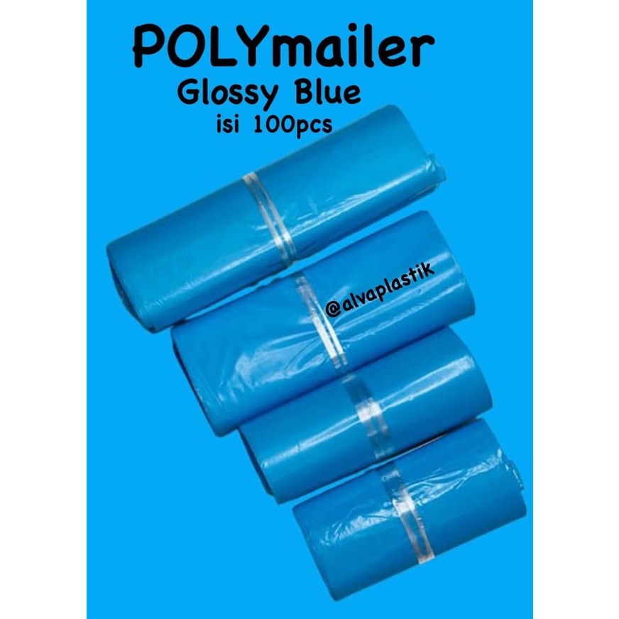 

Plastik POLYMAILER Grosir Biru - Plastik Packing POLYMAILER Blue Semi Glossy