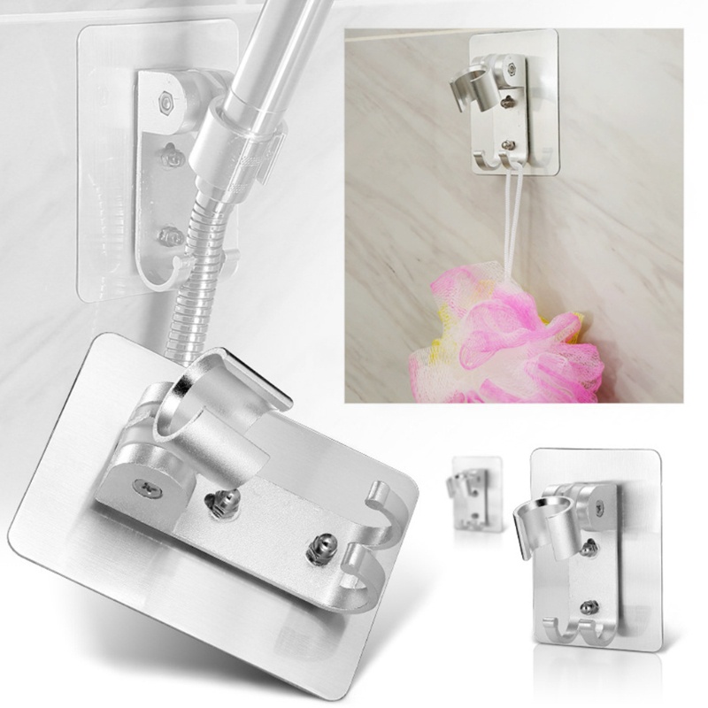 Gro Stand Bracket Holder Kepala Shower Gel Model Tempel Dinding