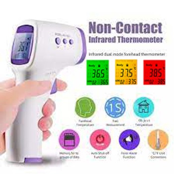 Termometer Tembak Non Contact Thermometer Digital Infrared Termo Gun