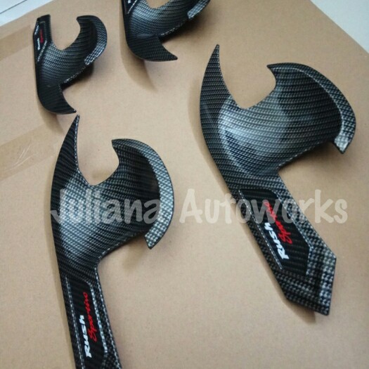 Cover handle Outer mangkok all new Rush 2018up CARBON