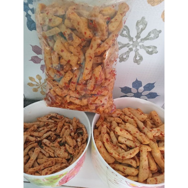 

Basreng Stick Bumbu Rosmary pedas/extrapedas/original netto 1 kg