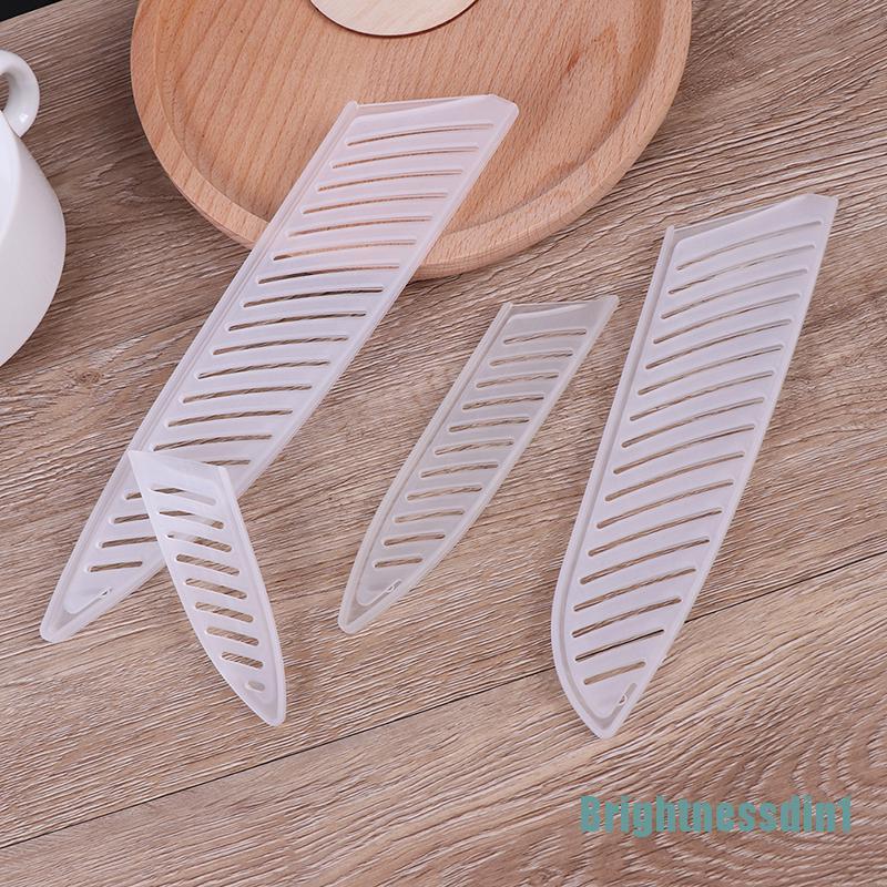 4pcs Cover Pisau Dapur Ukuran 3 5 7 8 Inch