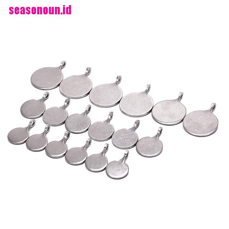 (seasonoun) 6pcs target Tembak Bahan stainless steel Untuk Berburu