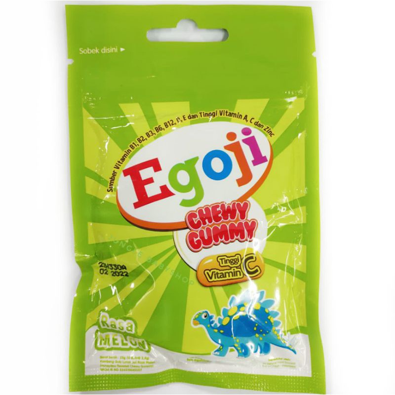 EGOJI Chewy Gummy PLUS Vitamin C BPOM