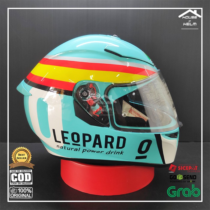 HELM KEREN FULLFACE FULL FACE AGV K3SV K3-SV LEOPARD JOAN MIR SE