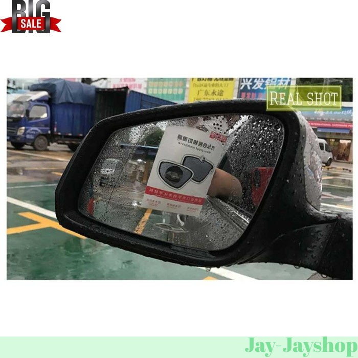 NewBee Sticker Oval Kaca Spion Rainproof Waterproof 2 PCS PROMO