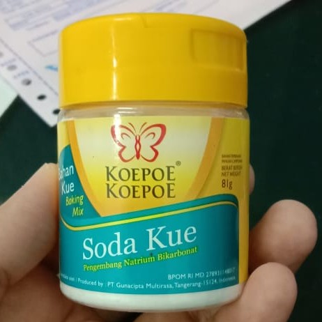 

SODA KUE KOEPOE 81G BAHAN MiX BAKiNG PENGEMBANG ADONAN NATRiUM BiKARBONAT KOEPOEKOEPOE KUPU KUPU