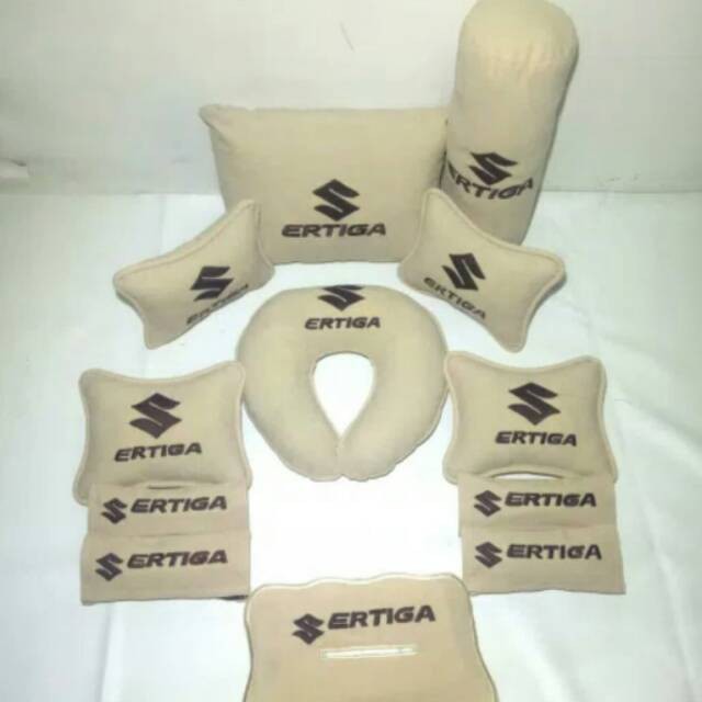 BANTAL MOBIL ERTIGA AKSESORIS HEADREST INTERIOR MOBIL PART 1