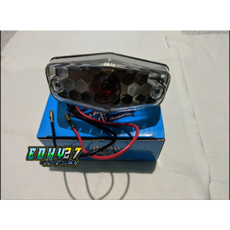Stop Lamp Bsa Lampu Stop Bsa Diamond Putih Lampu Stop CB
