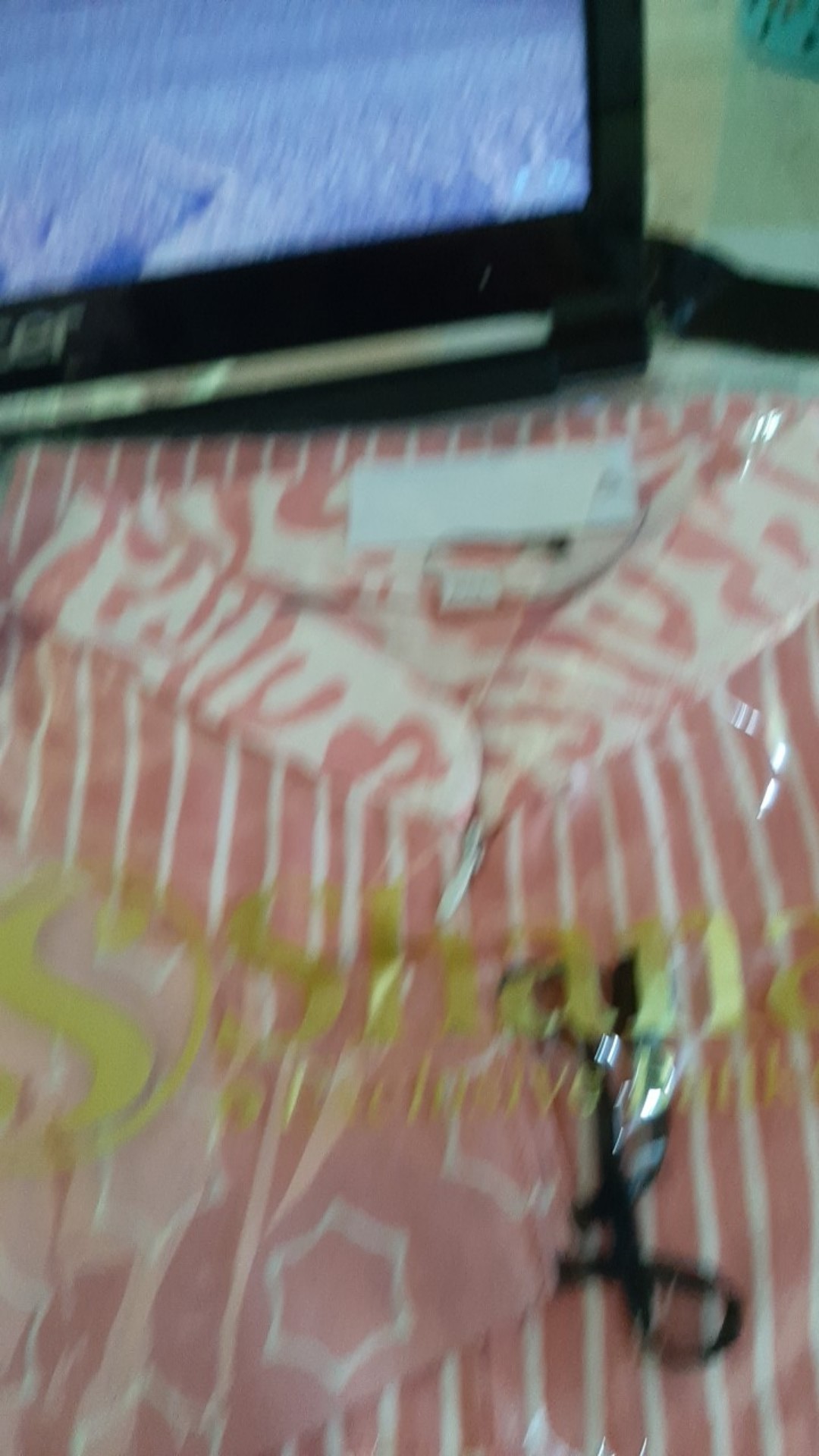 Tunik Premium Batik Cap Wonogiren Hitam Navy Merah Lapis Tricot Seragam Kerja S M L Xl Xxl