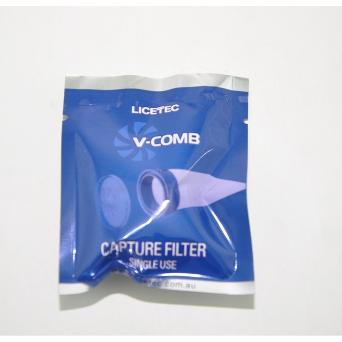 Refill Filter Sisir Kutu V-Comb Vakum Penyedot Kutu Rambut Vcomb