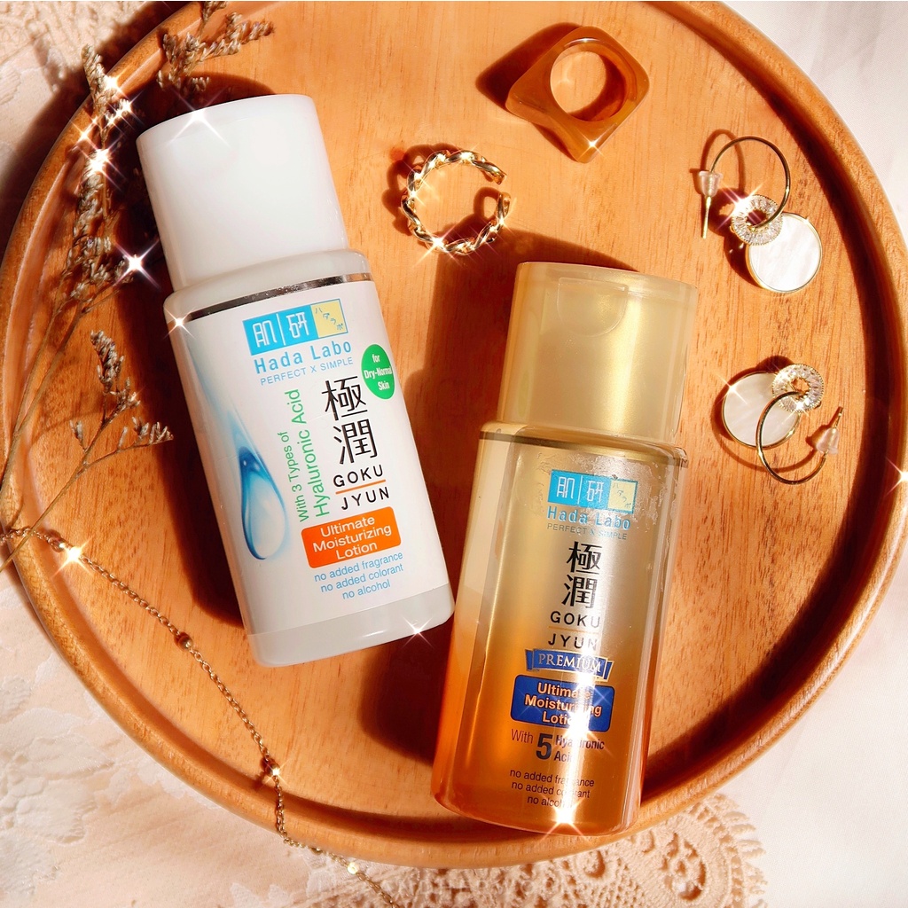 Hada Labo Gokujyun Ultimate Moisturizing / Light Lotion For Oily Skin For Dry Skin / Lotion Premium NEW PACK