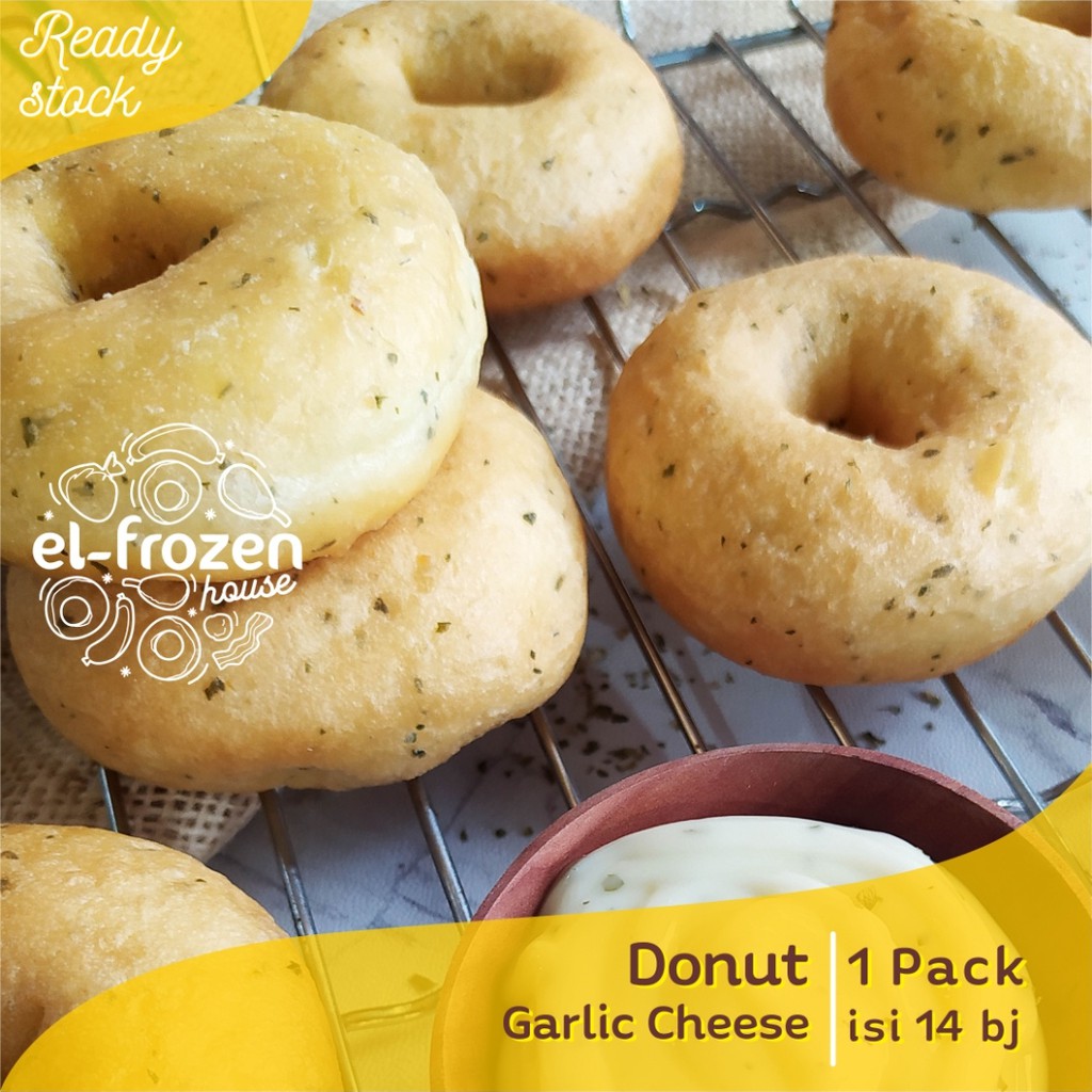 

Donat Kentang Garlic Cheese (dipanggang) Spesial Free Mayonaise dan Sambal Camilan Frozen Nagihin