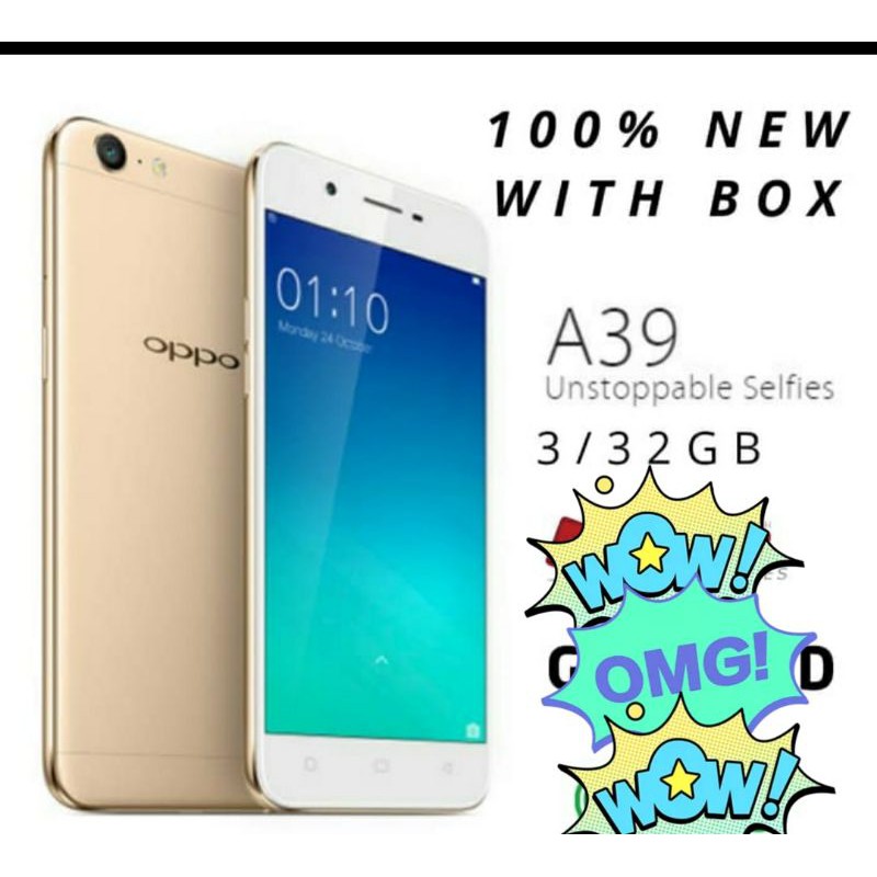 Bayar ditempat (COD) HP 100% Baru Oppo A39 Ram 3/32 4G LTE