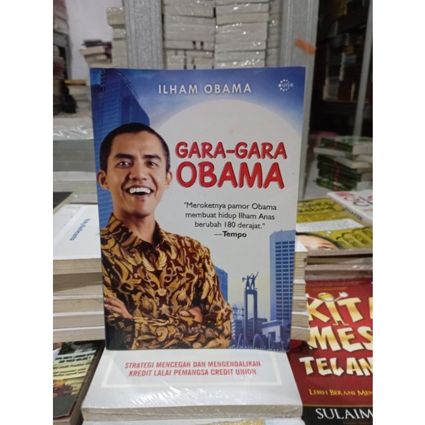 OBRAL BUKU MOTIVASI / PENGEMBANGAN DIRI / INSPIRASI / MARKETING / SETRUM WARSITO / TONI WENAS / MURAH ORIGINAL-GARA GARA OBAMA