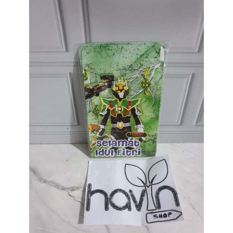 AMPLOP LEBARAN ukuran. M (7cm X 10cm)/ANGPAO IDUL FITRI uk. M-Legend Hero