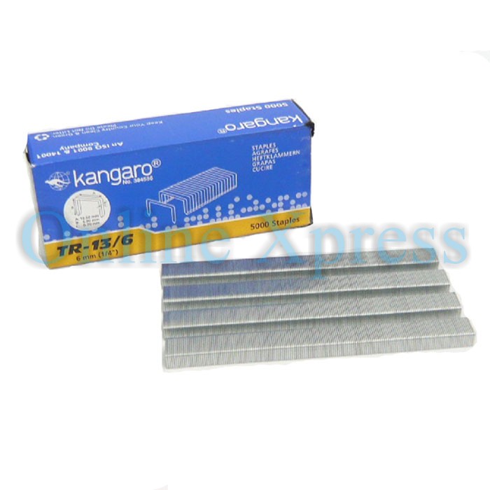 

Isi Stapler Tembak TR13/6 / Isi Staples Gun Tacker Kangaro